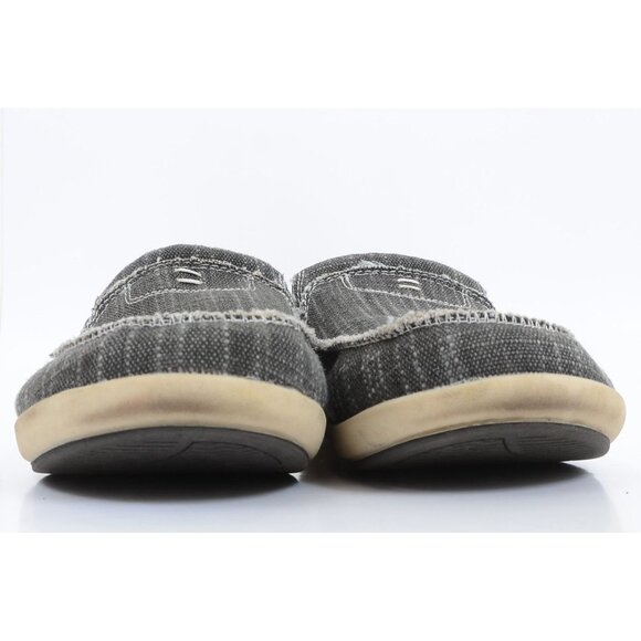 Gecko Man Mens 12 Slip On Canvas Loafers Arch Support Orthopedic Boat Shoes - Picture 5 of 11